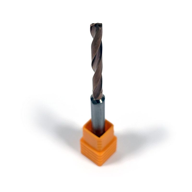 4.2mm Carbide Drill, 2 flutes, 5xD, Through Tool Coolant - 140°, 29mm LOC, Coated