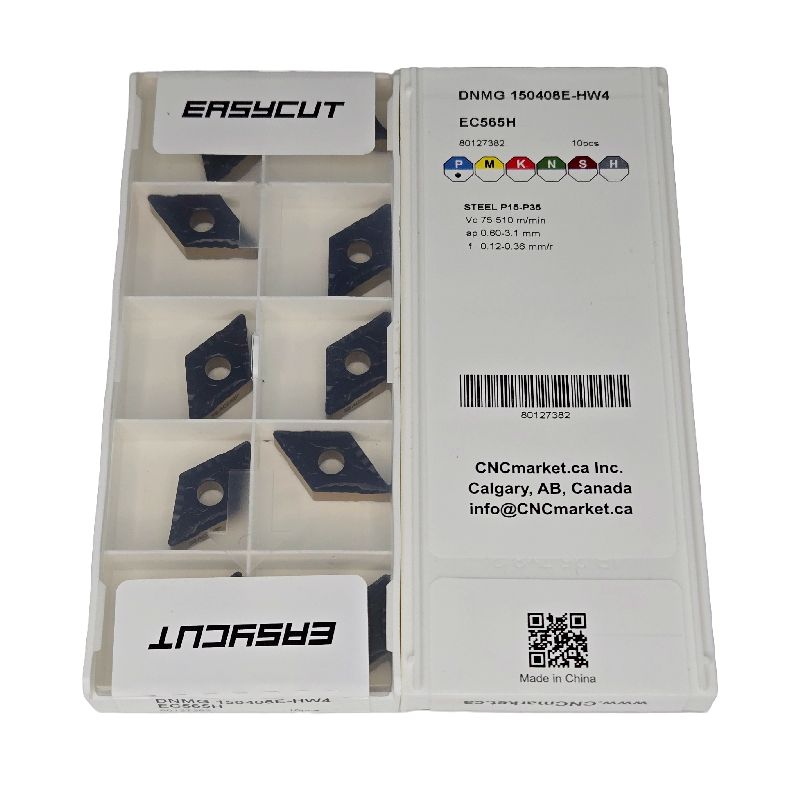 DNMG 432 Carbide (CVD) Turning Insert, HW4, EC565H Grade, for P Materials