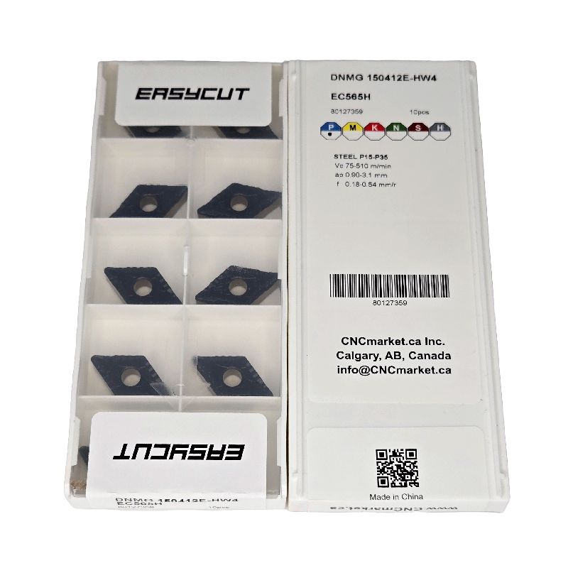 DNMG 443 Carbide (CVD) Turning Insert, HW4, EC565H Grade, for P Materials