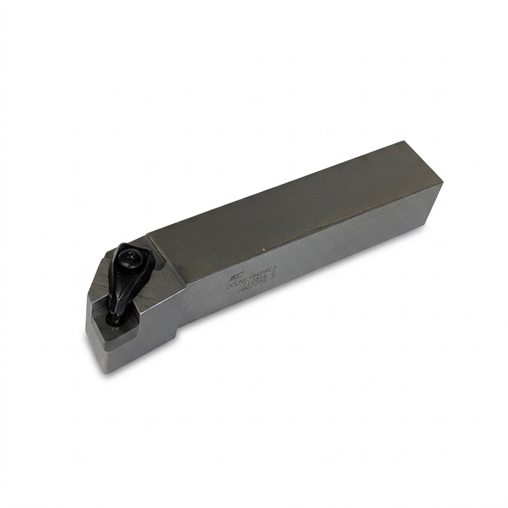 1" Square Indexable Turning Toolholder, CNMG 432, Right Hand
