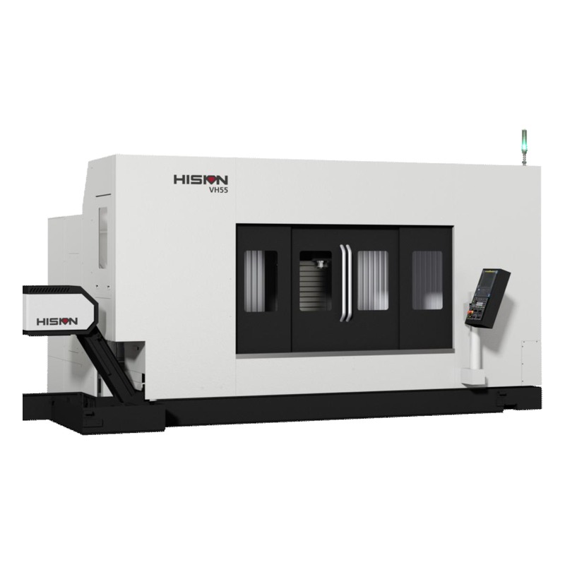 Hision VH55L25, 100" x 24" (2550 x 600mm) Moving Column CNC Vertical Machining Center
