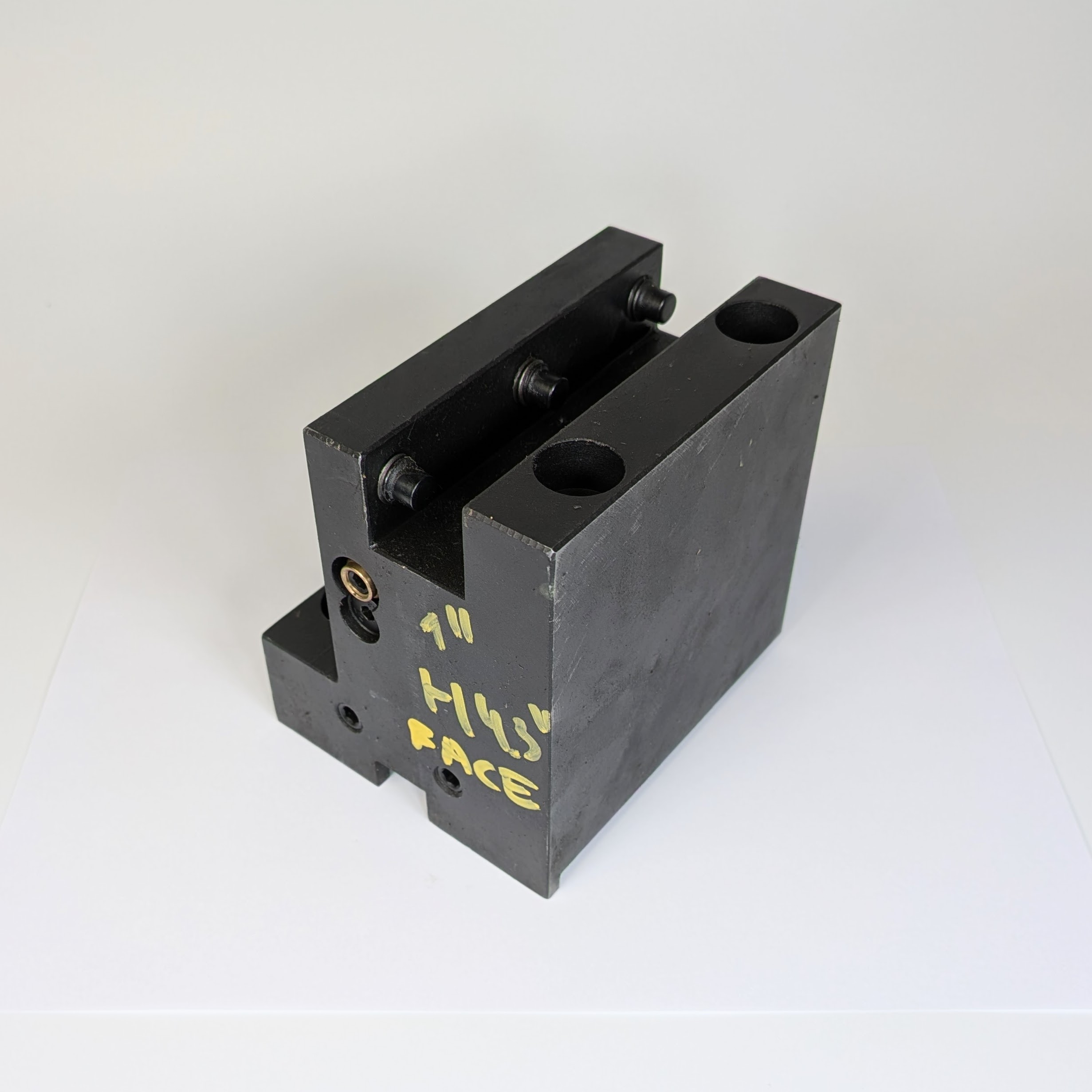 1" Square OD Facing Tool Block, BMT65, 4.3" Overall Height - Showroom Unit