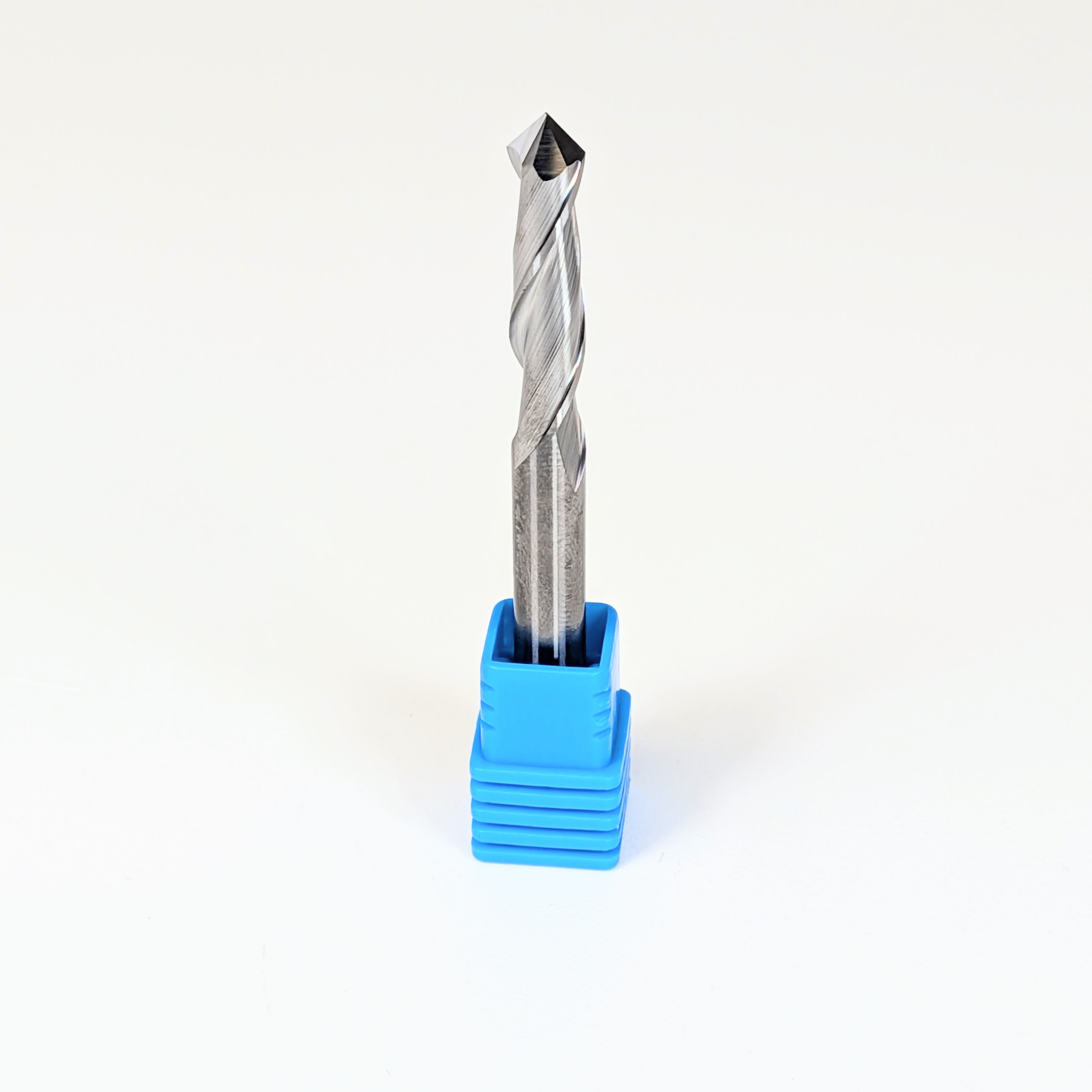 6mm Carbide Drill Mill, 2 flutes, 90°, 25mm LOC, Uncoated