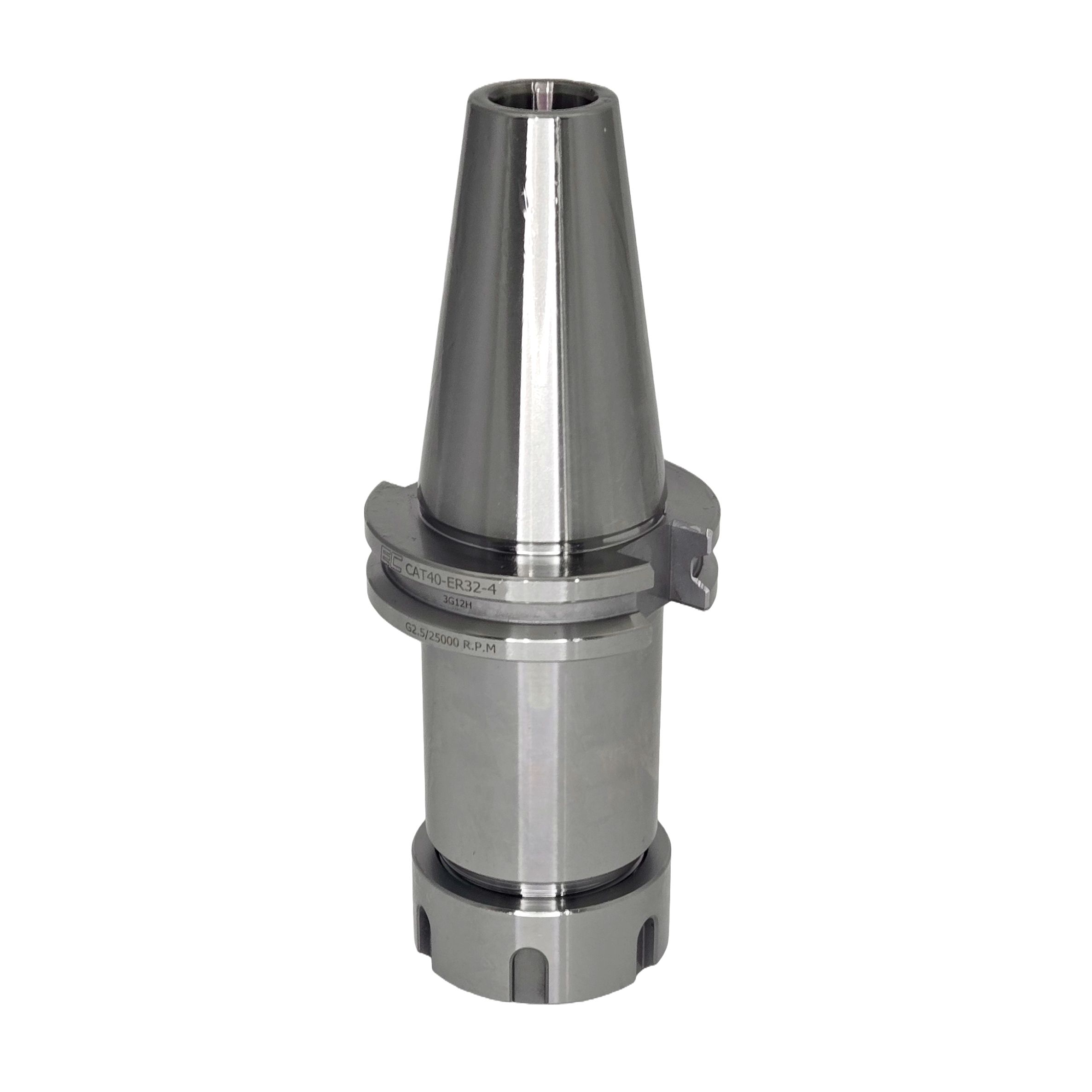 ER32 Collet Chuck, CAT40, 4" Gage Length