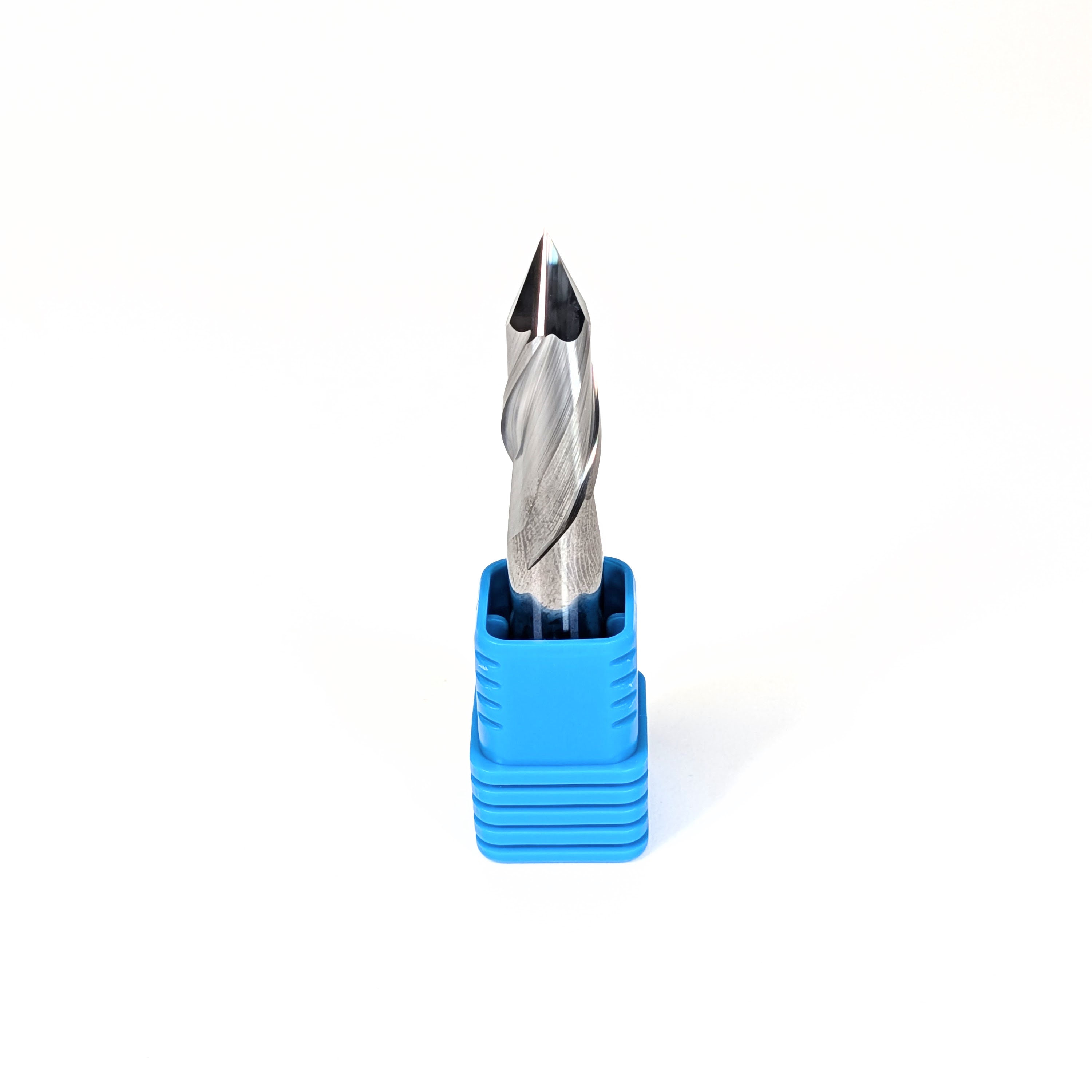 3/8" Carbide Drill Mill, 2 flutes, 60°, 1" LOC, Uncoated