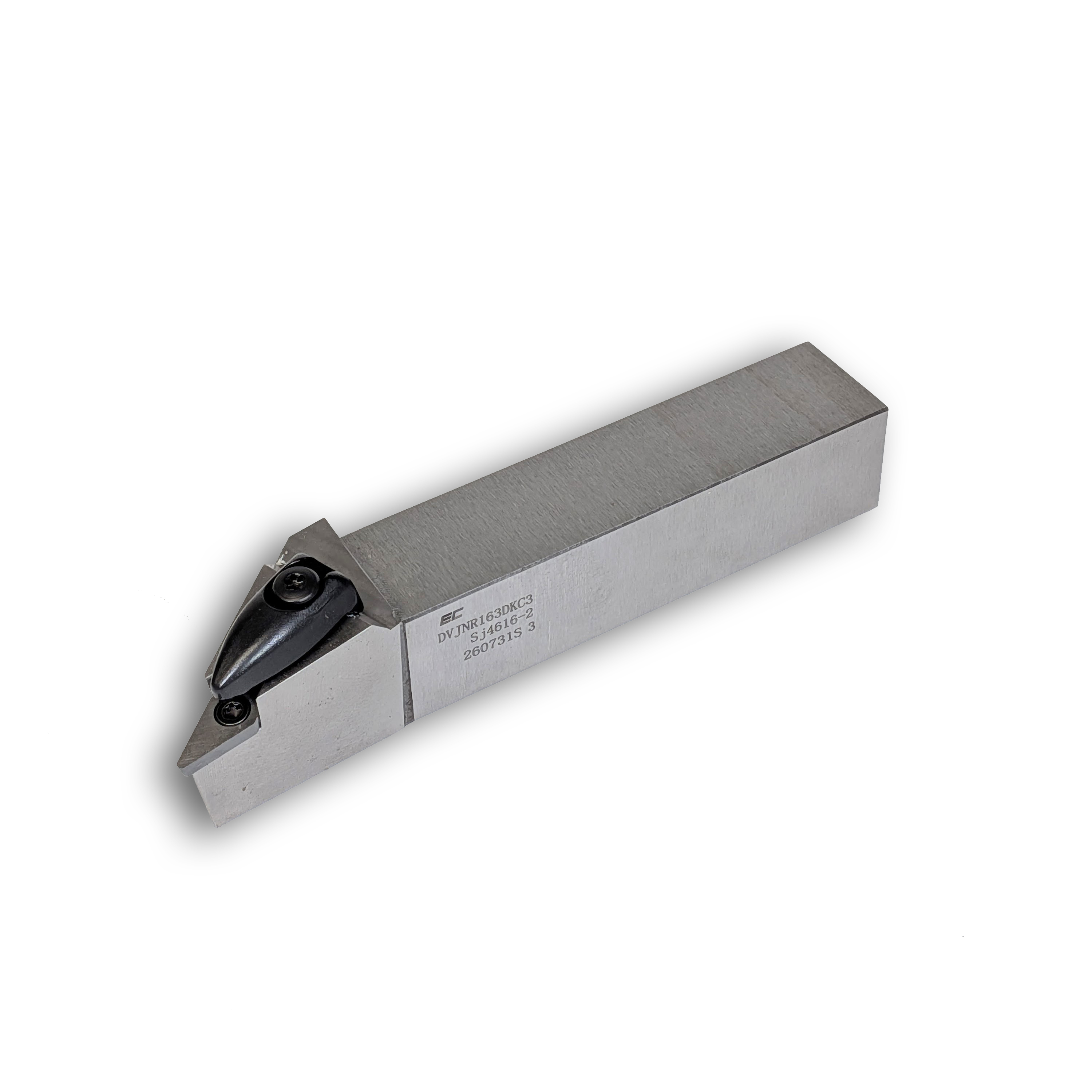 1" Square Indexable Turning Toolholder, VNMG 332, Right Hand