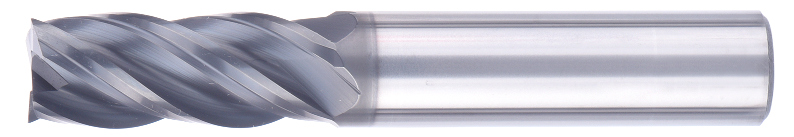 18 mm Carbide End Mill, 4 Flutes, Chamfering, Standard length, For P, M, K materials, AlCrN coated, Helix angle 35 degree / 38 degree, LOC 40 mm