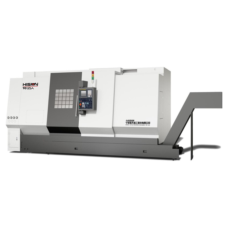 Hision LB12-XL Box Way CNC Lathe, 12-15" Chuck, Extra Long Bed