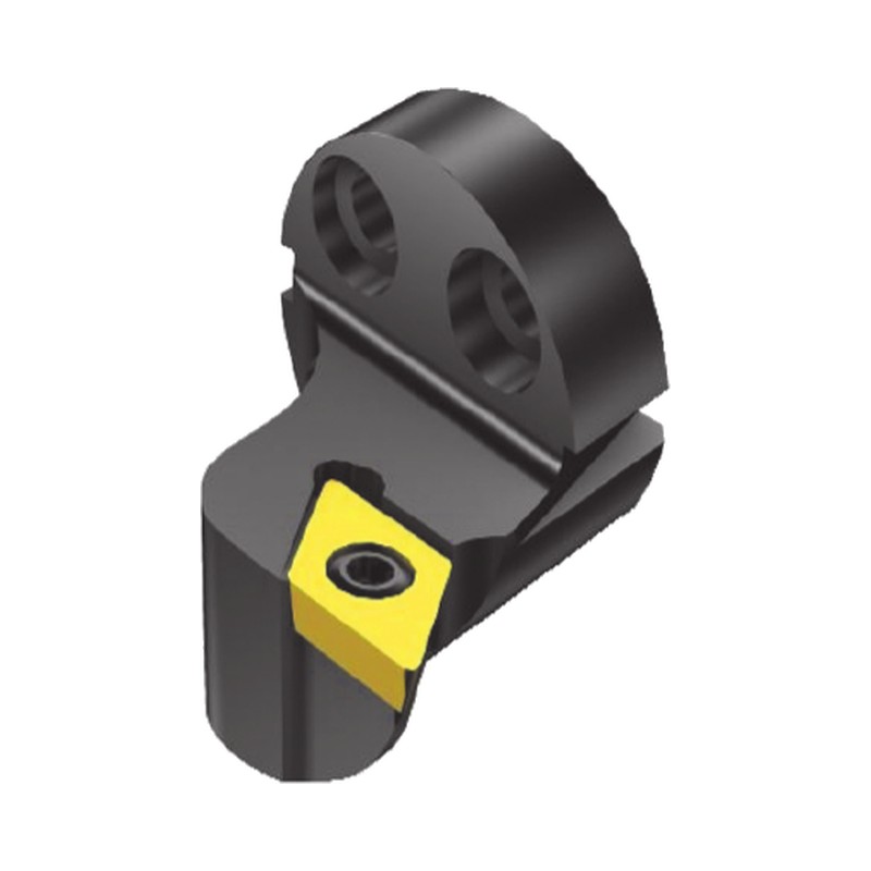 DCMT 32.5 Boring Head for Anti-Vibration Boring Bars, 40 mm Dia., Right Hand