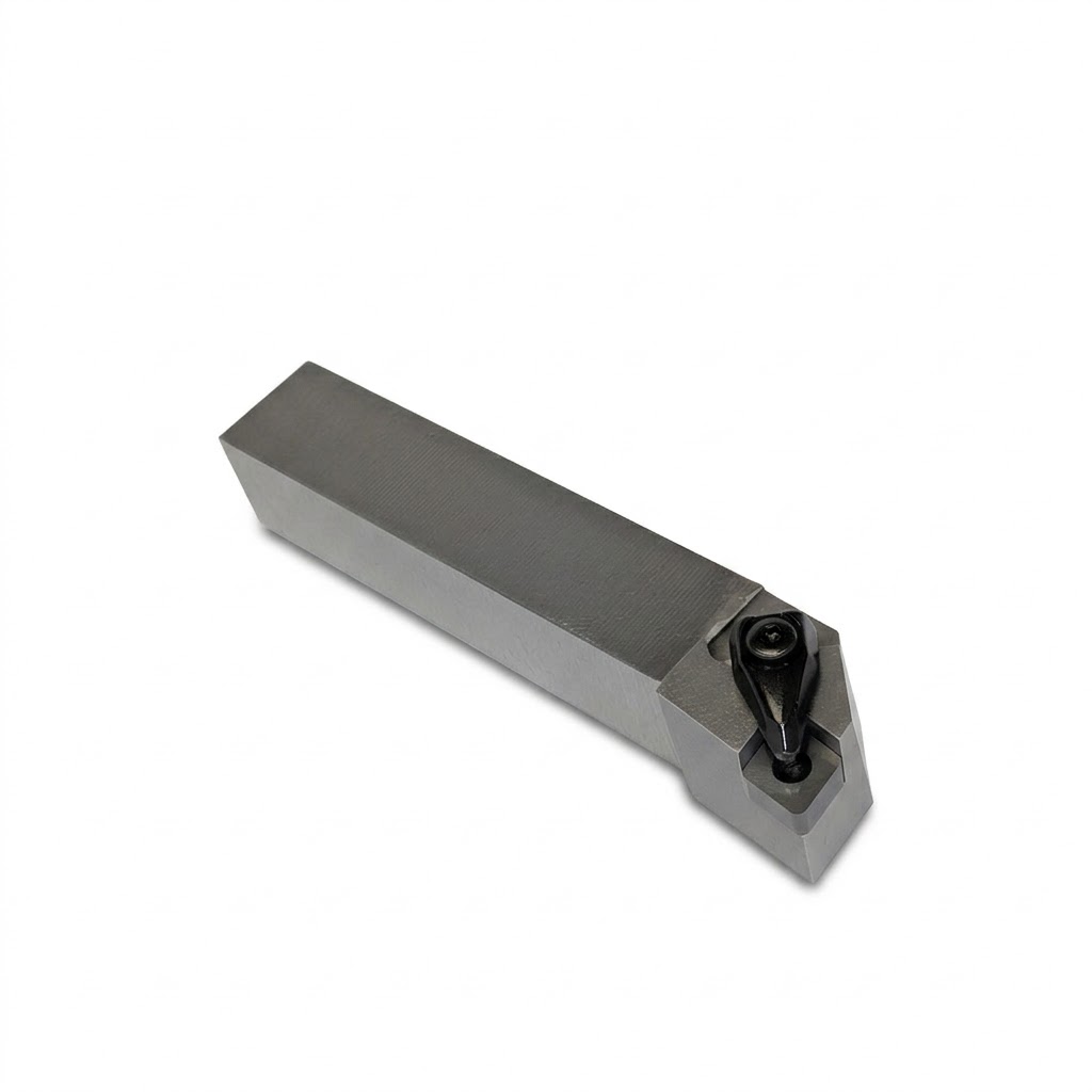 1" Square Indexable Turning Toolholder, CNMG 432, Left Hand