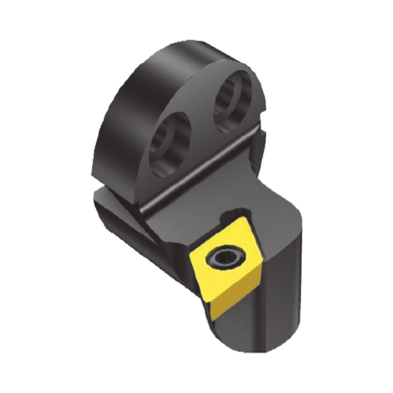 DCMT 32.5 Boring Head for Anti-Vibration Boring Bars, 20 mm Dia., Left Hand