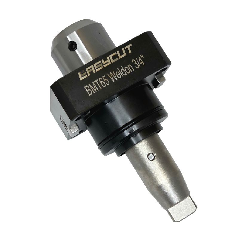 Straight (0°) live driven tool for BMT65 turrets, Weldon chuck 3/4" (0.75"), RPM=6000, RATIO 1:1