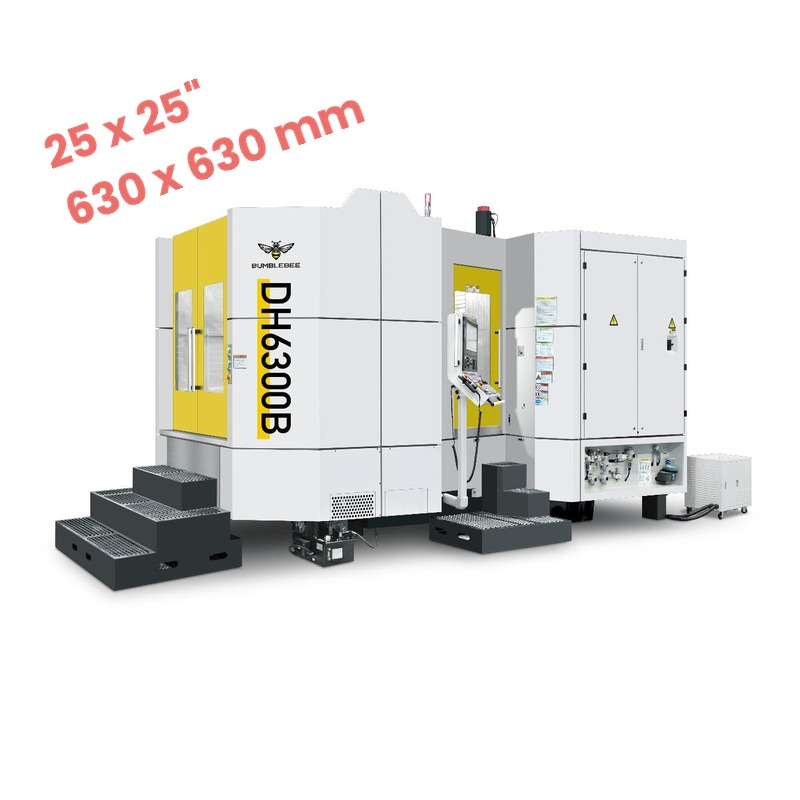 Bumblebee DH6300B, 25" x 25" (630 x 630mm) Twin Pallet CNC Horizontal Machining Center