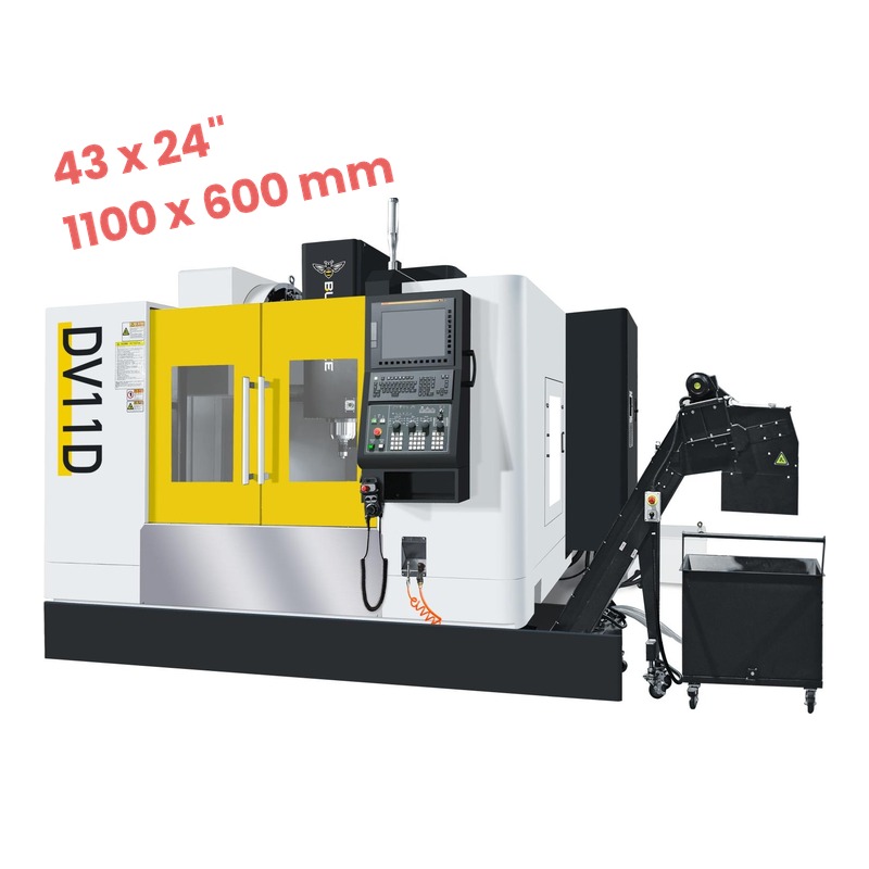 Bumblebee DV11D, 43" x 24" (1100 x 600mm) 50-Taper CNC Vertical Machining Center